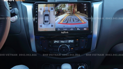 Màn hình DVD Android liền camera 360 Nissan Navara 2021 - nay | Fujitech 360 